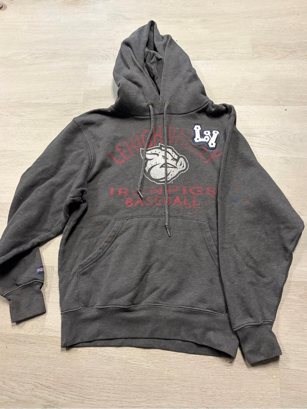 Jansport Lehigh Valley Irom Pigs Charcoal Hoodie